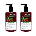 Avalon Organics Wrinkle Therapy Coq10 Cleansing Milk, 8.50 Oz (Pack Of 2)