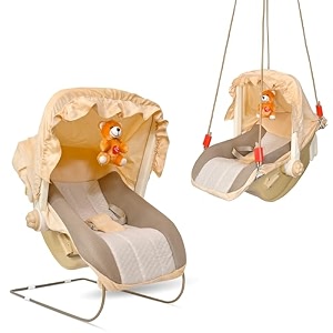 avani metrobuzz baby bouncer chair with musical function 12-in-1 carry cot cum bouncer feeding swing rocker storage box with mosquito net