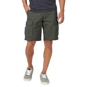 AVANOVA Mens Cargo Shorts with Elastic Waist