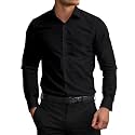 AVANOVA Men39s White Long Sleeve Slim Fit
