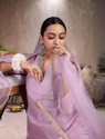 AVANSHEE Women Chanderi, Cotton Silk Kurta Pant Dupatta Set