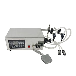 avant garde heavy duty digital liquid filling double nozzle machine
