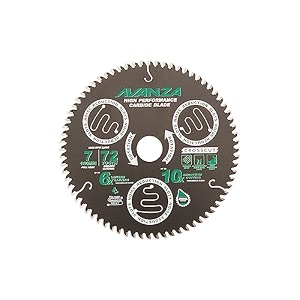avanza 4-inch 110mm tct saw blade for wood cutting  16 teeth  20 mm arbor  ideal for ripping amp framing  fits compact circular saws of 110mm