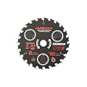 Avanza Full-Kerf TCT Saw Blade 8 X 24. Best suited for ripping woods and framing purposes. SUPER FAST! DuraShield™ coated and Anti-Vibration Technology in-built. (8" (200mm) X 24T FAST)