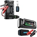 AVAPOW 8000A Battery Jumper Starter Portable with 4″ HD Display PD 30W Dual-Way Fast Charging&AVAPOW 6000A Car Battery Jump Starter for All Gas & Up to All Diesel Engines