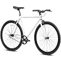 AVASTA Single-Speed Fixed Gear Fixie Bike, Flip Flop Hub Urban Commuter Bicycle, 50/54/58cm Frame, Multiple Colors