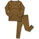 AVAUMA Baby Boys Girls Pajama Set Kids Toddler Snug fit Basic Cotton Sleepwear pjs for Daily