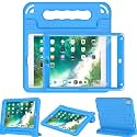 AVAWO Case for iPad with Adjustable Handles (Blue, for iPad 6th/5th Gen 9.7" 2018/2017)