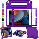 AVAWO Case for iPad with Adjustable Handles (Purple, for iPad 9th/8th/7th Gen 10.2" 2021/2020/2019)