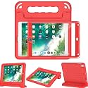 AVAWO Case for iPad with Adjustable Handles (Red, for iPad 6th/5th Gen 9.7" 2018/2017)