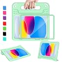 AVAWO Case for iPad with Adjustable Handles (Sage Green, for iPad A16 11th/10th Gen 11"/10.9" 2025/2022)