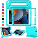 AVAWO Case for iPad with Adjustable Handles (Turquoise, for iPad 9th/8th/7th Gen 10.2" 2021/2020/2019)