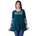 Avayayat Short Kurti for Women Embroidered