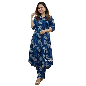 Avayayat Womens Ethnic Co-Ord Set Kurta