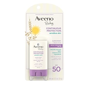 Aveeno Baby Natural Protection Face Stick Spf50-14G