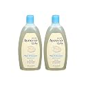 Aveeno Baby Wash and Shampoo, 18 Oz -Pack of 2
