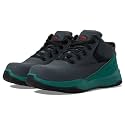 Avenger Work Boots Reaction - Boots for Men - Action Nubuck Upper - Sandwich Mesh Lining - Removable Footbed Grey/Green 12 D - Medium