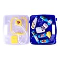 Avengers Portable Doctor Set for Kids with Electronic Stethoscope, Light &amp; Sound Effects -9 Pcs Medical Kit Toy for Toddlers &amp; Boys -Educational Pretend Play Superhero Set, Gift For Ages 3+