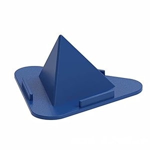 avenn new 2022 mobile accessories universal portable anti slip multi angle three-sided pyramid shape desktoptable mobile holder stand  multicolor  tabletop