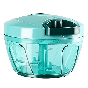 avenn polypropylene mini handy and compact chopper with 3 blades for effortlessly chopping vegetables and fruits for your kitchen
