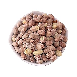 avenn roasted salted peanuts seed bharuch gujarat special mungfali dana  namkeen skin removed  diwali festival celebration  gift hamper pack for family friends office with skin 1 kg