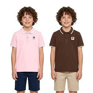Aventura Boys 100 Cotton Half Sleeves Polo
