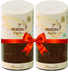 aveon cafe premium 100 agglomerated instant coffee 2 x 50 g