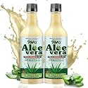 AVG Health Organics Aloevera Fibrous | Pulpy Aloevera Juice | High Potency & Cold Pressed | Rejuvenates Skin and Hair- No Added Sugar -500 ML| pack of 2