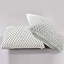 AVI 100% Netural Regular Latex Pillow 35 Density Ultra Plush Latex Foam Bed Pillow for Sleeping, Side and Stomach Sleepers- with Jaquard Fabric Cover, Pack of 2, 60x40x12.5 CM
