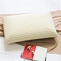 AVI Netural &amp; Organic Regular Latex Pillow|Ultra Plush Latex Foam Pillow|Bed Pillow for Sleeping, Side and Stomach Sleepers- with Inner Cotton Cover, Pack of 1, White