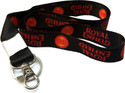 AVI ID Tag Royal Enfield Design Locking Key Chain (Multicolor)