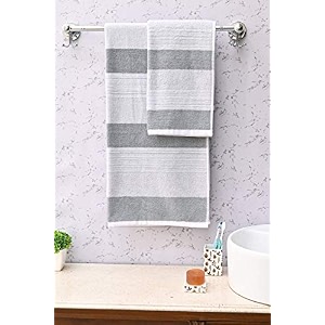 cotton towels set for men women amp kids  600 gsm  color  navy 