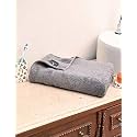Cotton Double Corded Zero Twist Extra Large Bath Towel| Pack of 1| Full Size|Women Men &amp; Children's, Ultra Soft, Super Absorbent, Bathroom, Guest|550 GSM | Color: Charcoal