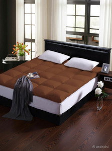 avi 2 inch 508 cm double size microfibre breathable mattress topper