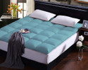AVI 3 inch (7.62 cm) Single Size Microfibre Breathable, Stretchable Mattress Topper