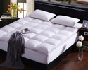 AVI 2 inch (5.08 cm) Standard Size Microfibre Breathable, Stretchable Mattress Topper