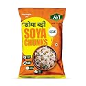 Avi Oils & Foods Soya Chunks 1kg | Soya Badi for Everyday Cooking | Soft Texture That Absorbs Masala Well | Soy Nuggets for Curry, Biryani, Pulao, Snacks & Salads | Vegetarian Food Ingredient