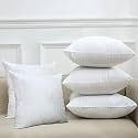 Avi Set of 5 Microfibre Cushions - 20x20 (White)