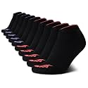 Avia Women's Athletic Low Cut Socks - 10 Pack Performance Stretch Cushioned Ankle Socks for Running and Workout (4-12)