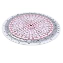 Aviation Computer E6B-R Navigation Plotter Slide Rule with Built-in Scale,for Pilot Training, Correction, True Heading and Calculations, Multiplication(E6B-R2)