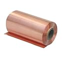 AVIATION METAL & ALLOYS 99.9% Pure Copper Sheet Foil Long For Experiments Art Crafts Crafting Embossing | Vastu | Baby Toys | Vastu | Foil Art Copper foil(0.05mm thick 100mm x 1000mm Long