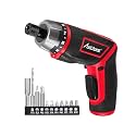 AVID POWER 4V Electric Cordless Screwdriver Set 5.65Nm 11 Bits - RED