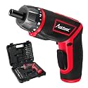AVID POWER 4V Electric Cordless Screwdriver Set 5.65Nm 37 Bits with Case