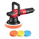 AVID POWER 6" Dual Action Car Buffer Polisher 6-Speed Orbital Polisher Kit