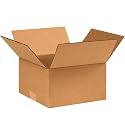 AVIDITI 9x9x5 Corrugated Boxes, Small, 9L x 9W x 5H, Pack of 100 | Shipping, Packaging, Moving, Storage Box for Home or Business, Strong Wholesale Bulk Boxes