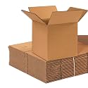 Aviditi Shipping Moving Boxes 6" x 6" x 6" (100-Pack) Small Corrugated Cardboard Packaging Boxes - Shipping, Packing, Moving, and Storage Box for Home or Office - Standard 32 ECT
