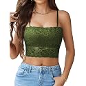 Avidlove Bralettes for Women Lace Spaghetti Strap Tank Top Tube Slim Basic Camisole