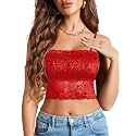 Avidlove Bralettes for Women Lace Spaghetti Strap Tank Top Tube Slim Basic Camisole
