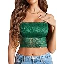 Avidlove Bralettes for Women Lace Spaghetti Strap Tank Top Tube Slim Basic Camisole