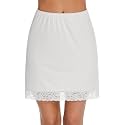 Avidlove Half Slips for Women Underskirt Short Lace Trim Above Knee Half Slip